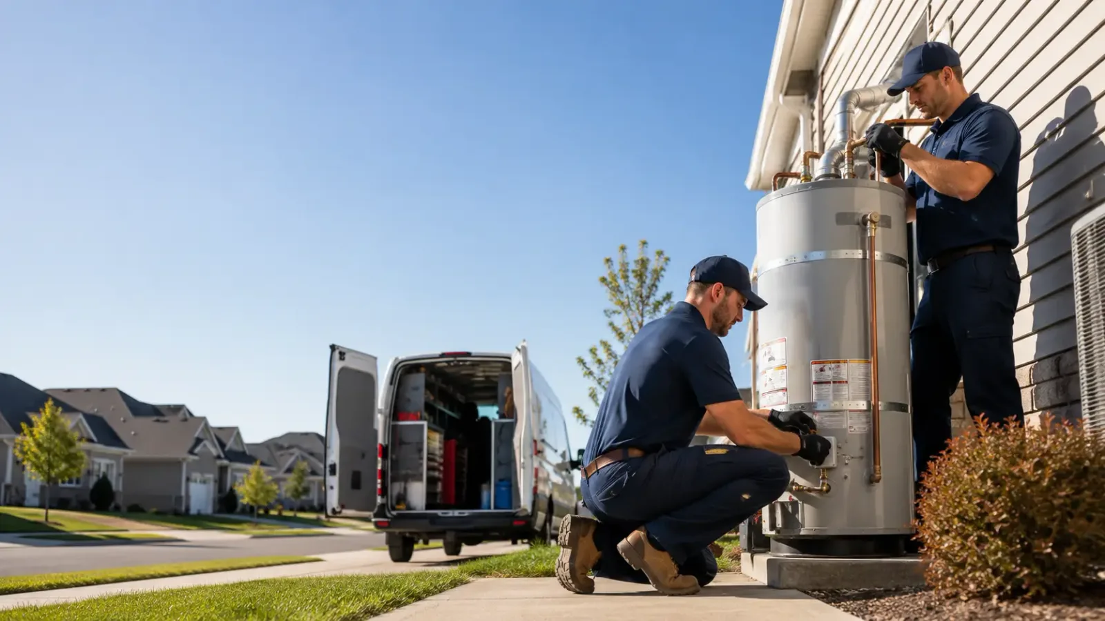 Water Heater Installation in Courtland, KS